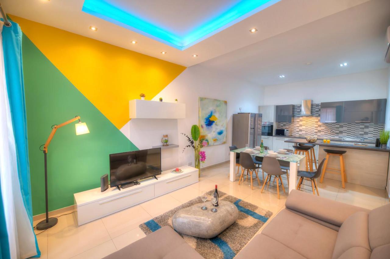 Spacious And Beautifully Furnished 3 Bedrooms/3Bathrooms Apartment With 2 Balconies Wvid1-1 Gzira Buitenkant foto
