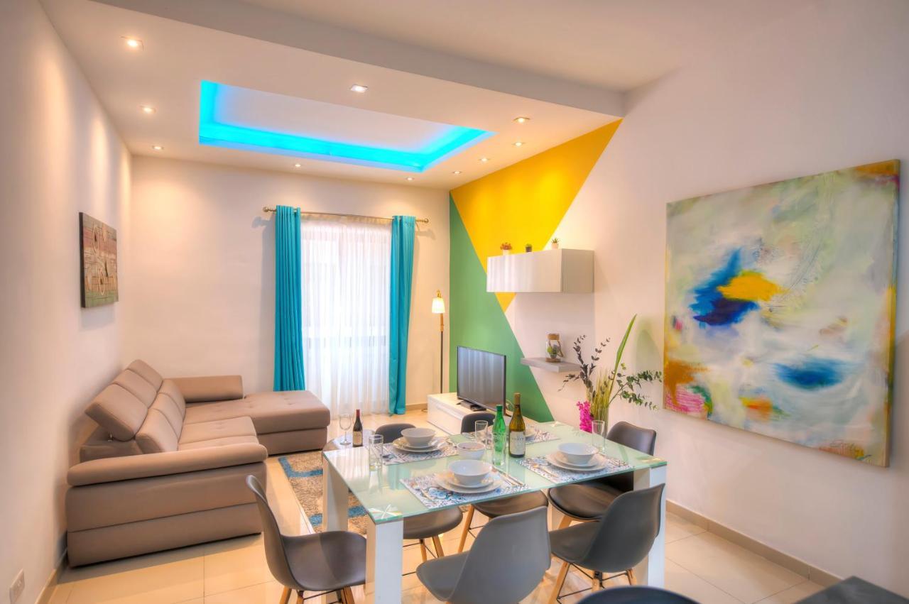 Spacious And Beautifully Furnished 3 Bedrooms/3Bathrooms Apartment With 2 Balconies Wvid1-1 Gzira Buitenkant foto